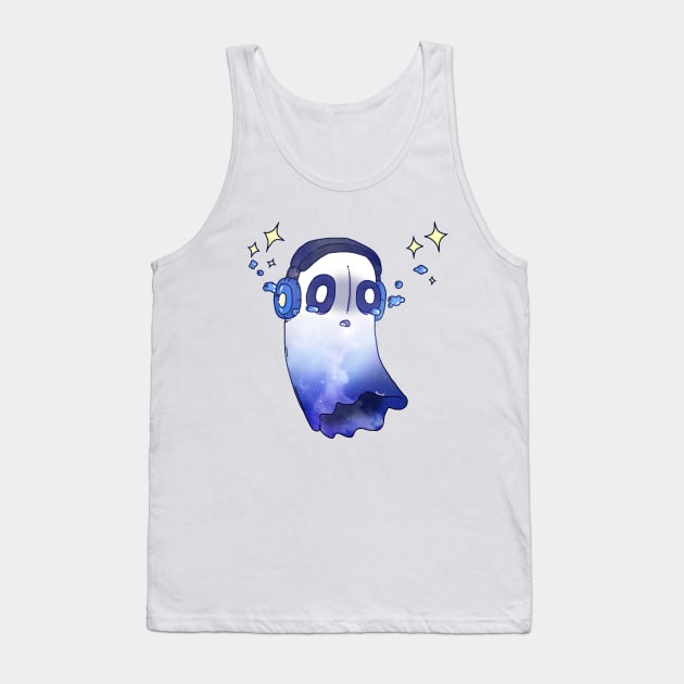 Undertale Napstablook Galaxy (Outertale) Tank Top by ControllerGeek